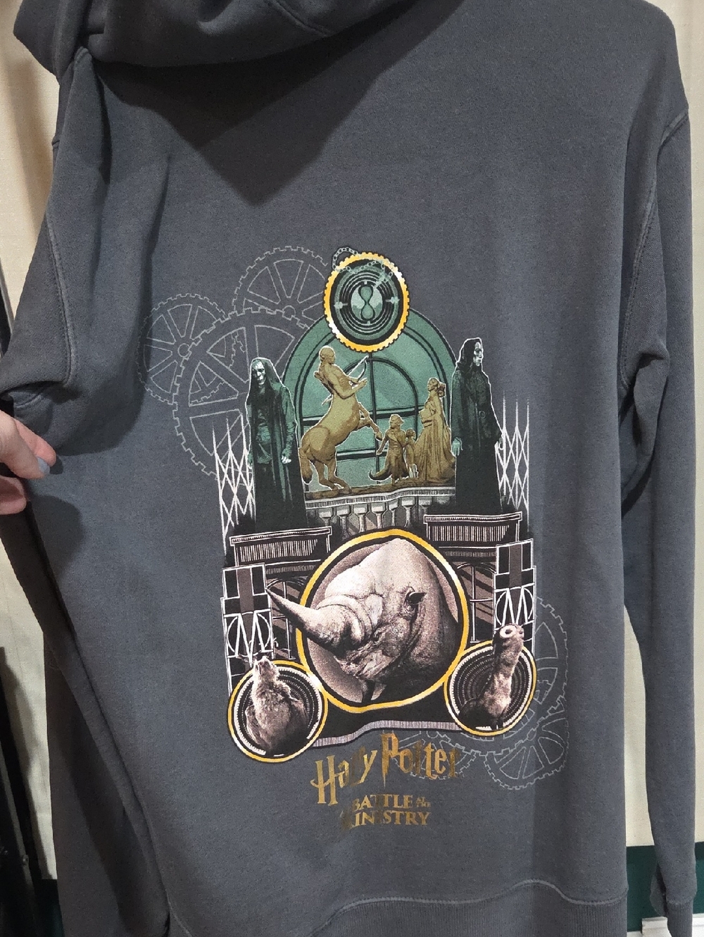 Universal Studios Epic Universe Harry Potter Battle At The Ministry Hoodie